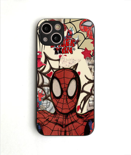 Spiderman Comic Glass Case