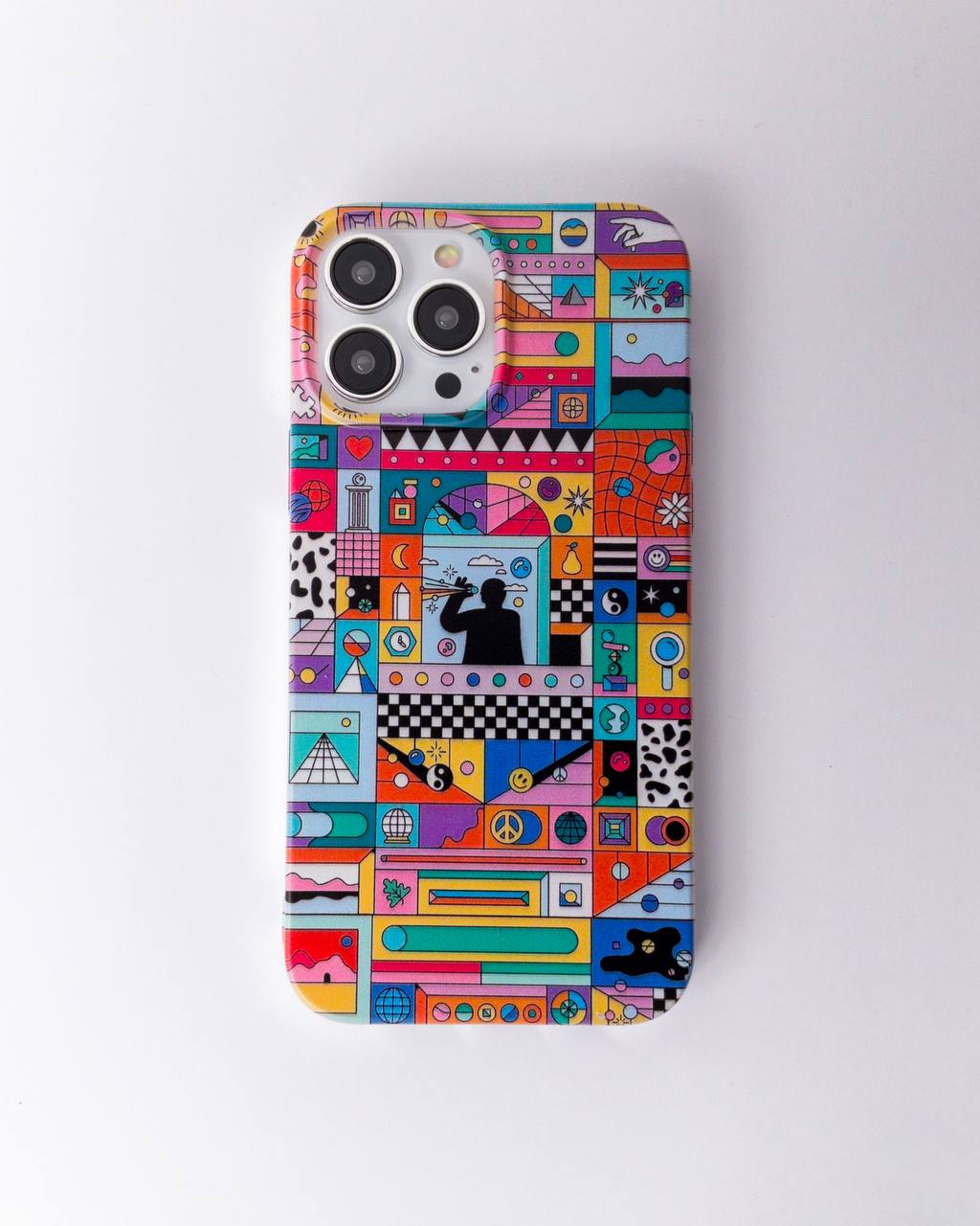 Pop Art Graphics Silicone Case