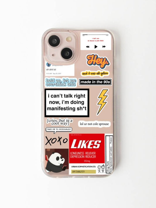 Likes sticker silicone case