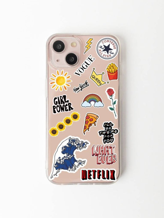 Girl Power Sticker silicone case