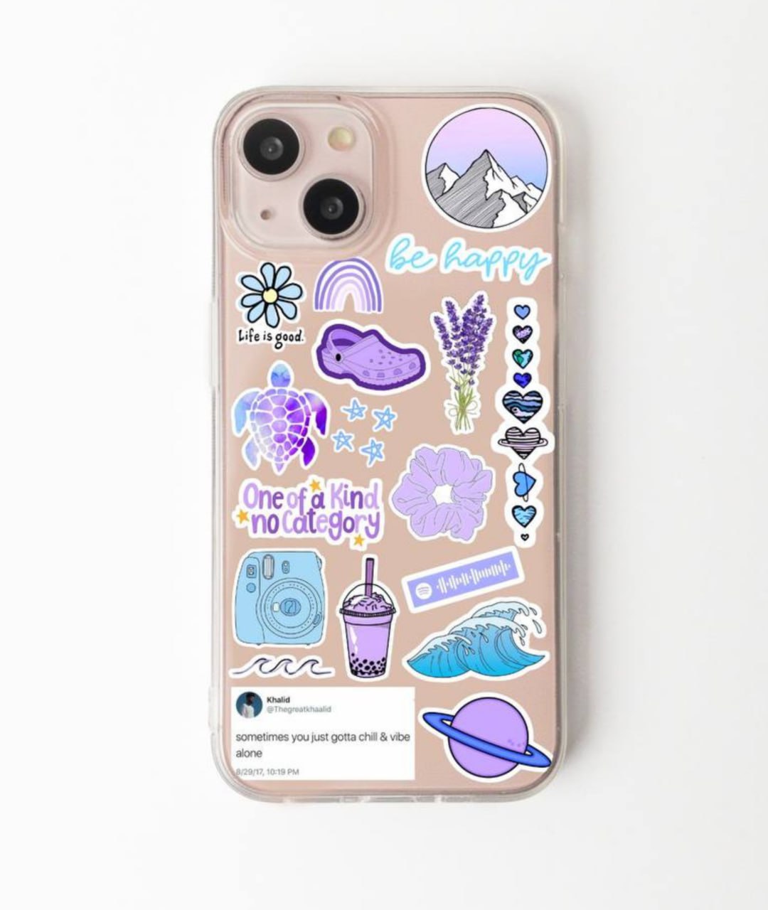 Lavender Sticker Case