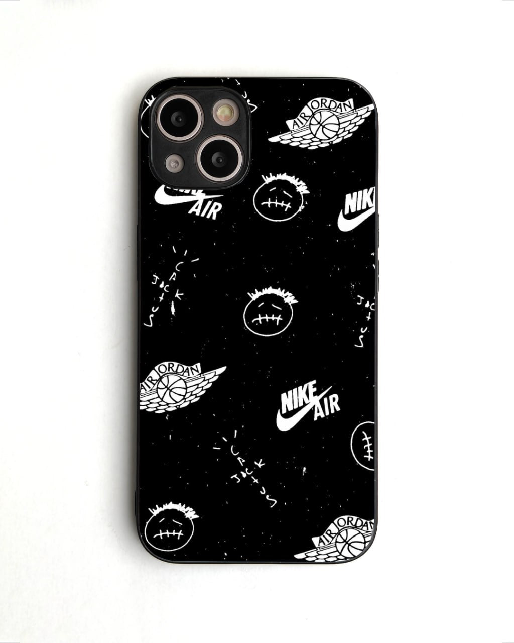 Nike Black Glass Case