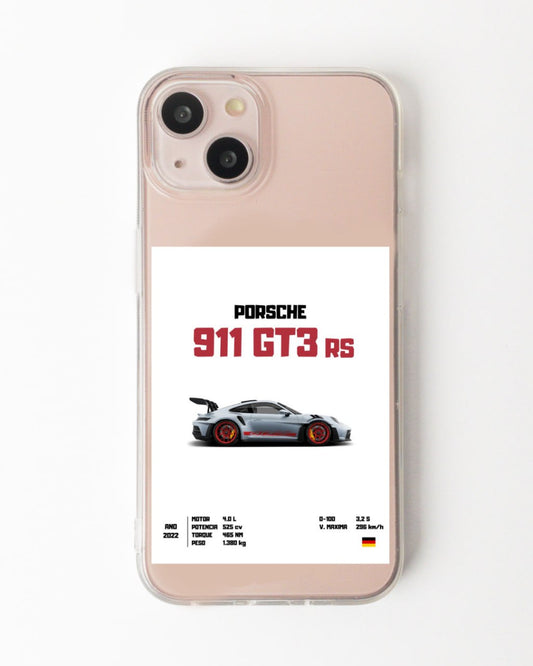 Porsche Sticker Clear Case