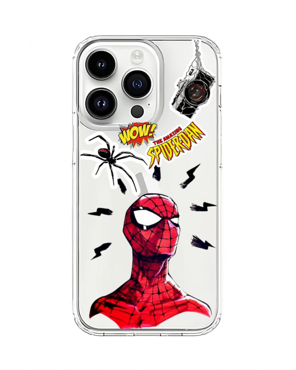 Spidey Clear Case