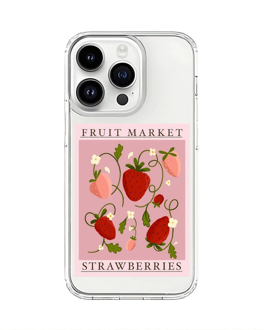 Fruit Market Clear Case